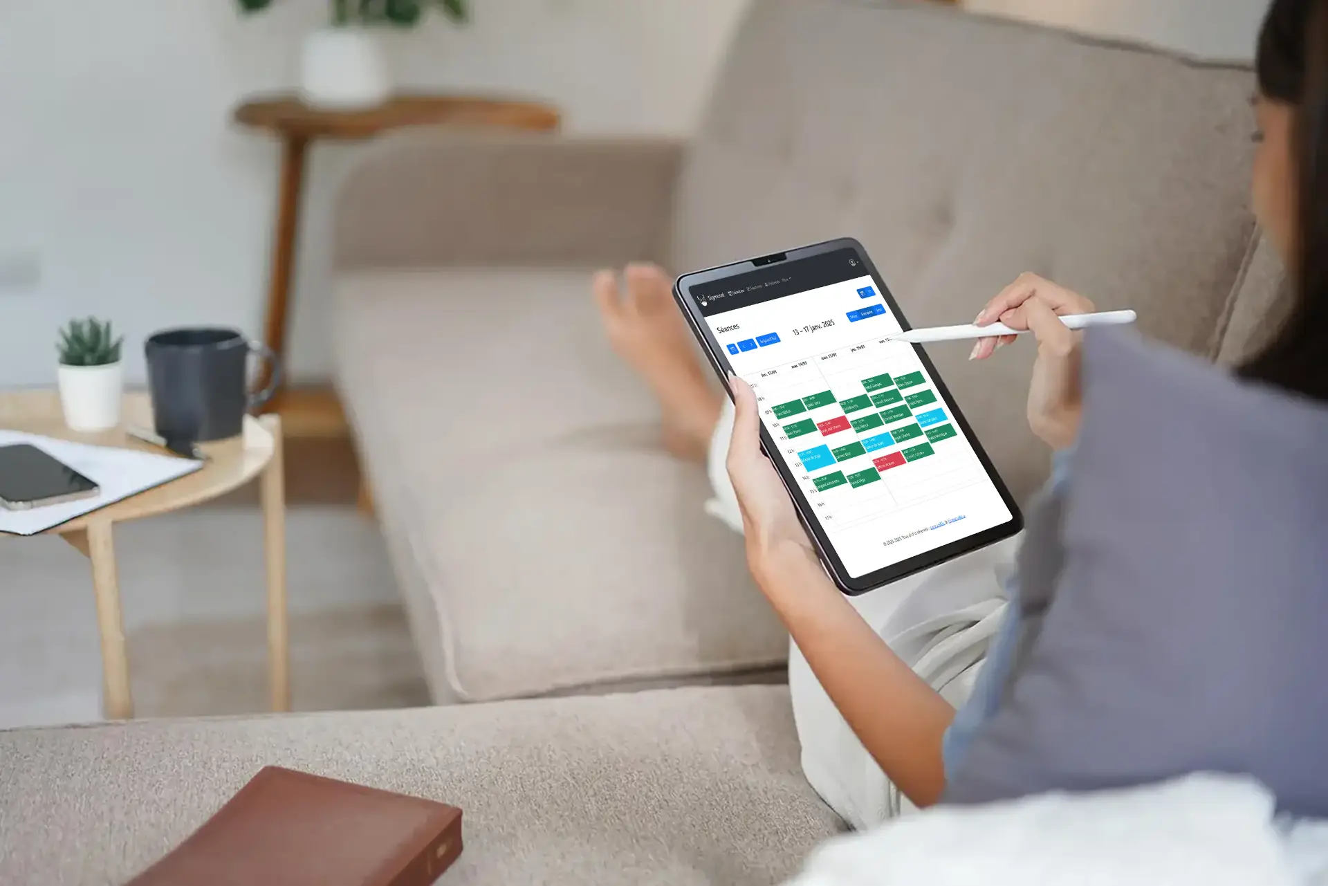 Une application sur tablette qui simplifie votre pratique au quotidien Sigmund, une application administrative pour les professionnels de la sante mentale au Luxembourg